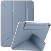 Magnetické puzdro s origami stojanom pre iPad 10,9" (2022) / 11" (2025) - modrošedé