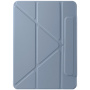 Magnetické puzdro s origami stojanom pre iPad 10,9" (2022) / 11" (2025) - modrošedé