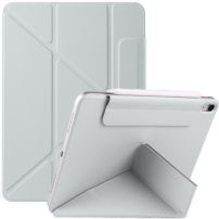Magnetické puzdro s origami stojanom pre iPad Air 13" (2024-2026) - sivé