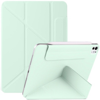 Magnetické puzdro s origami stojanom pre iPad Pro 11" (2020-2022) - zelené