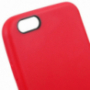 Protišmykový matný obal pre Apple iPhone 6 / 6S - červený 