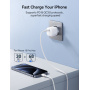 JOYROOM JR-TCG08 rýchlonabíjací adaptér s portom USB-C - 20W - biely