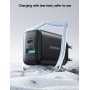 JOYROOM JR-TCF13 rýchlonabíjací adaptér s portami USB-C / USB-A - 25W - čierny