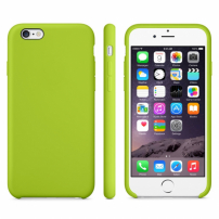 Protišmykový matný obal pre Apple iPhone 6 / 6S - zelený 