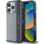 BMW IML Motorsport Vertical Stripe kryt pre iPhone 16 Pro - sivý