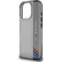 BMW IML Motorsport Vertical Stripe kryt pre iPhone 16 Pro - sivý