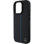 Mercedes Blue Stripe kryt s MagSafe pre iPhone 16 Pro - čierny