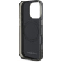 Mercedes Double Layer kryt s MagSafe pre iPhone 16 Pro - čiernostrieborný