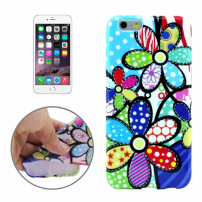 Gumový kryt pre Apple iPhone 6 / 6S - kvety