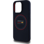 Oracle Red Bull Racing Red Ring silikónový kryt s MagSafe pre iPhone 16 Pro - tmavomodrý