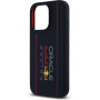 Oracle Red Bull Racing Vertical Logo silikónový kryt s MagSafe pre iPhone 16 Pro Max - tmavomodrý