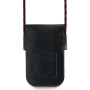Oracle Red Bull Racing Carbon univerzálna taška pre iPhone - čierna