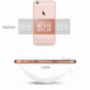 Baseus ultratenký ochranný kryt pre Apple iPhone 6 / 6S - Never give up - ružovo-zlatý
