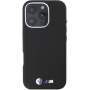 BMW M Kevlar Metal Logo kryt pre iPhone 16 Pro - čierny