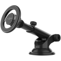 FIXED MagMount XL magnetický držiak do auta na sklo a palubnú dosku pre iPhone - čierny