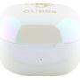 Guess 4G Logo Mini TWS bezdrôtové slúchadlá - biela