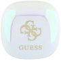 Guess 4G Logo Mini TWS bezdrôtové slúchadlá - biela