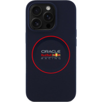 Oracle Red Bull Racing Red Ring silikónový kryt s MagSafe pre iPhone 16 Pro - tmavomodrý