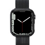 Pitaka Air Case puzdro so vzorom karbónových vlákien pre Apple Watch 46mm - tmavo šedé