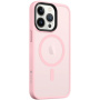 Tactical Hyperstealth transparentný kryt s MagSafe pre iPhone 14 Pro Max - ružový