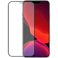 Tvrdené sklo 3D pre iPhone 12 mini - čierny rámček