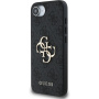 Guess 4G Metal Logo kryt pre iPhone 16e / 17e - sivý