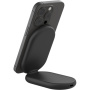 BELKIN Boost Charge Qi2 2v1 skladací magnetický bezdrôtový stojan pre iPhone / AirPods - 15W - čierny