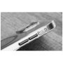 FIXED MagPurity transparentný kryt s čiernym MagSafe pre iPhone 16e / 17e - číry