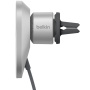 BELKIN Boost Charge Pre magnetický držiak do auta do ventilačnej mriežky s bezdrôtovým nabíjaním pre iPhone - strieborný
