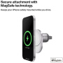 BELKIN Boost Charge Pre magnetický držiak do auta do ventilačnej mriežky s bezdrôtovým nabíjaním pre iPhone - strieborný