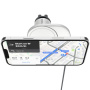 BELKIN Boost Charge Pre magnetický držiak do auta do ventilačnej mriežky s bezdrôtovým nabíjaním pre iPhone - strieborný