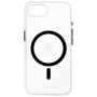 FIXED MagPurity transparentný kryt s čiernym MagSafe pre iPhone 16e / 17e - číry