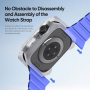 DUX DUCIS Damo odolné puzdro pre Apple Watch 42mm (Series 10 / 11) - biele