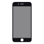 Ochranné tvrdené Anti-Spy sklo pre iPhone 7/8/SE (2020/2022) - čierne