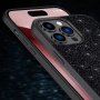 SULADA elegantný trblietavý kryt pre iPhone 16 Pro - čierny