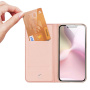 DUX DUCIS Skin Pre flipové púzdro pre iPhone 16e / 17e - ružovozlaté