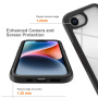 Nárazuvzdorný kryt s farebným rámčekom pre iPhone 16e / 17e - ružový