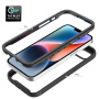 Nárazuvzdorný kryt s farebným rámčekom pre iPhone 16e / 17e - červený