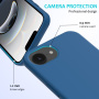 Silikónový kryt pre iPhone 16e / 17e - modrý