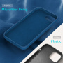 Silikónový kryt pre iPhone 16e / 17e - modrý