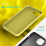 Silikónový kryt pre iPhone 16e / 17e - žltý