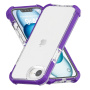 Transparentný kryt s farebným rámčekom pre iPhone 16e / 17e - fialový