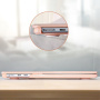 Pastelový kryt s trblietkami pre MacBook Pro 13" (A1706 / A1708 / A1989 / A2159) - modrý