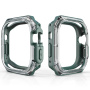Odolné Armor púzdro pre Apple Watch 41mm - tmavo zelené