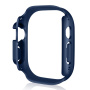 Matné púzdro s tvrdeným sklom pre Apple Watch Ultra 49mm - biele
