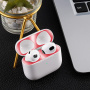 Prachová ochranná nálepka pre nabíjacie puzdro AirPods 3 - červená