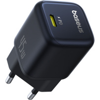 Baseus PicoGo mini rýchlonabíjací adaptér s portom USB-C - 45W - čierny