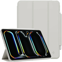 Spigen Air Skin Pro OneTap otočné 360° puzdro pre iPad Pro 13" (2024/2025) - sivé
