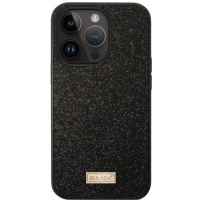 SULADA elegantný trblietavý kryt pre iPhone 16 Pro - čierny