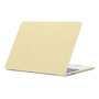 Pastelový kryt s trblietkami pre MacBook Pro 13" (A1706 / A1708 / A1989 / A2159) - zlatý